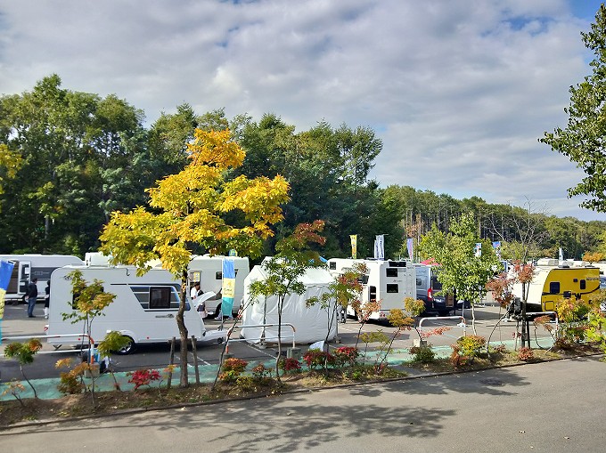 北海道　キャンピングカー　ショー　フェスティバル　ブログ　車中泊